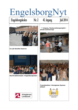 Juni 2014 - Engelsborgskolen