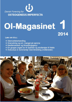 OI-Magasinet DFOI 1 - 2014 1