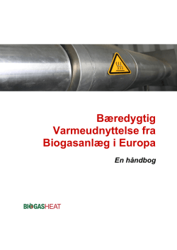 Bæredygtig Varmeudnyttelse fra Biogasanlæg i Europa