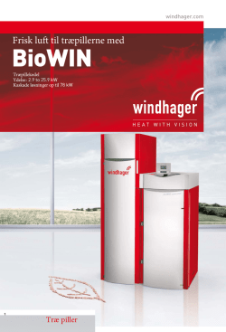 BioWIN - Windhager Danmark
