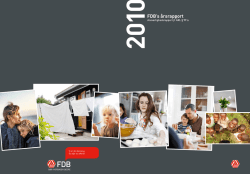 FDB`s årsrapport 2010