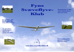 Brochure - Fyns Svæveflyveklub