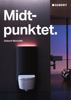 Geberit Monolith modul til håndvaske