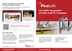 vores brochure om PL1 Loftbeslaget (PDF)