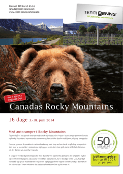 Canadas Rocky Mountains