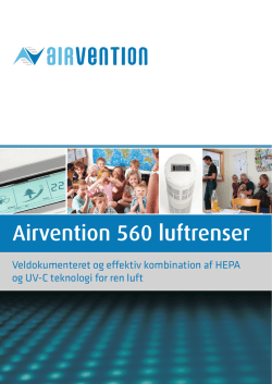 Airvention AV560 - Copenhagen Clean Air