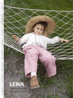LEIKA inventar.pdf - Leika Danmark A/S