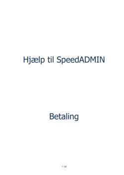 Betaling V2.1.pdf - Speedware hjælpe forum
