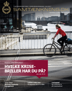 Samtænkning.dk 2013-2014