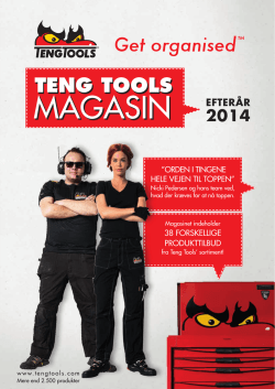 teng tools - as Fartskriver