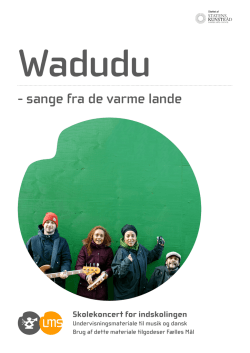 Wadudu - materiale til indskolingen