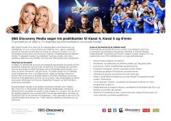 SBS Discovery Media søger tre praktikanter til Kanal 4, Kanal 5 og 6