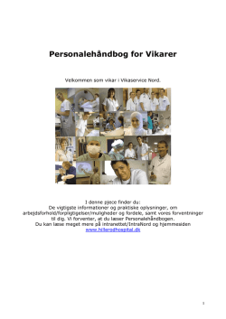 Personalehåndbog for Vikarer - redirect