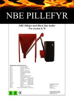 Manual NBE pillefyr version 6.70