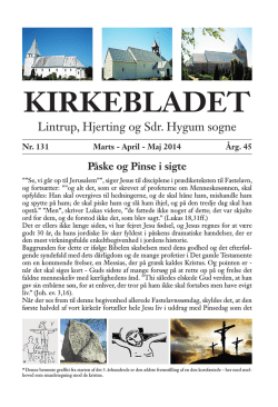 KIRKEBLADET - lintrup.dk