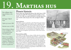 Marthas hus - Glud Museum