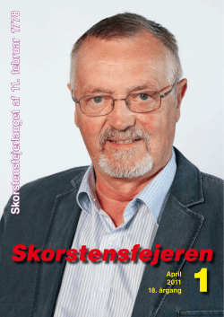 Fagblad 1 (2011) - Skorstensfejerlauget