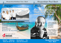 Akupunktør Poul Bech - Akupunkturklinikken