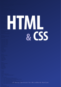 Lær HTML og CSS grundlæggende [Gratis PDF]
