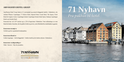 71 Nyhavn - Arp-Hansen Hotel Group