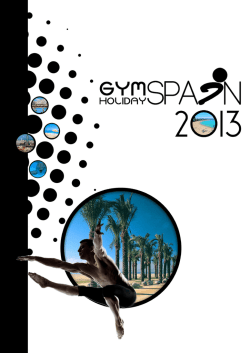 Dansk gymnastik festival i Solrige Spanien