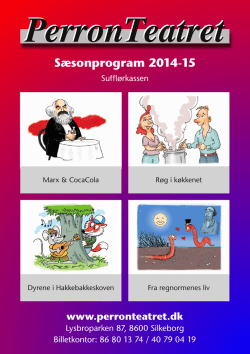 Sæsonprogram 2014-15