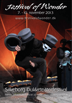 Se programmet som almindelig pdf - Silkeborg Dukketeaterfestival