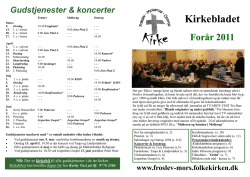 kirkeblad FMO - 2011 forår - Frøslev-Mollerup
