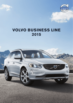 VOLVO BUSINESS LINE 2015