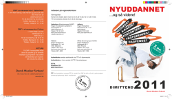 NYUDDANNET - Dansk Musiker Forbund