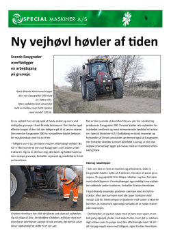 Drivex Vejhøvl - Special