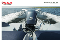Påhængsmotor katalog (pdf 13MB) - Yamaha