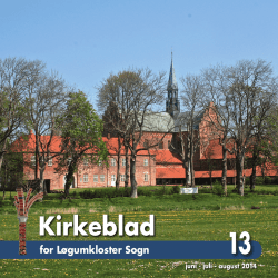 Kirkeblad nr 13 - Løgumkloster Kirke