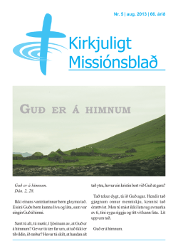 Kirkjuligt Missiónsblað nr. 5