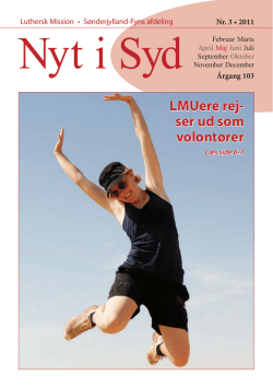 Nyt i Syd 03-2011 - LM Sønderjylland-Fyn
