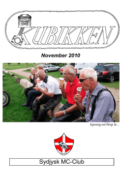 Kubikken - Sydjysk MotorCykel Club