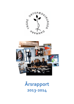 Årsrapport 2013-2014