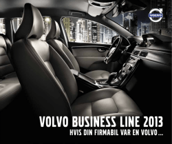 VOLVO BUSINESS LINE 2013