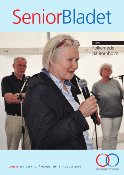5.2014 - Danske Seniorer