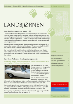 Oktober 2010 - landbjorn.dk