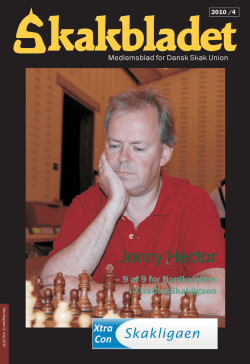 Jonny Hector - Dansk Skak Union