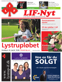 www . lystrup-if.dk - Lystrup Idrætsforening