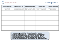 Tankejournal