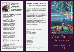 Klik og se foldere - Vejby-Tibirke