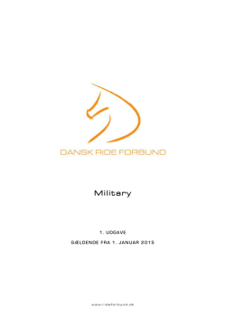 Military 2015 - Dansk Ride Forbund