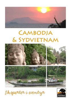 Cambodja & Sydvietnam