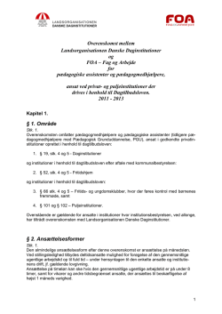 FOA_/_LDD_overenskomst_2011-2013,_privat_og_puljeinst. (pdf
