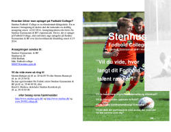 Stenhus Fodbold College