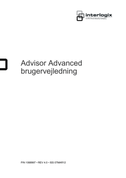 Advisor Advanced brugervejledning