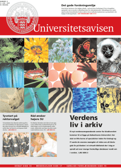 11 - Universitetsavisen - Københavns Universitet